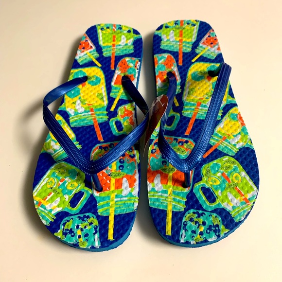 Juncture Shoes - Womens flip flops sz 7, 8.  Summer fun is right around the corner.